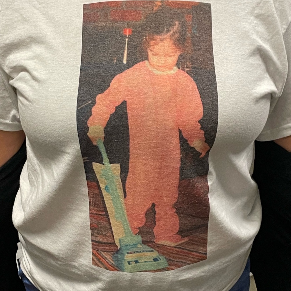 Vintage Courtney sublimated short sleeve t-shirt